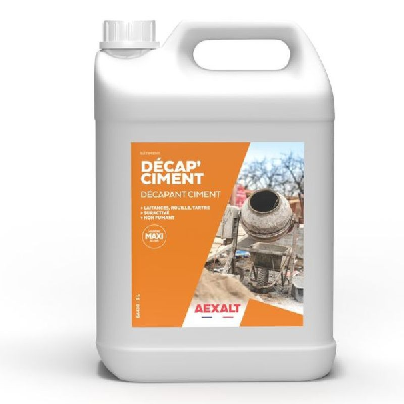 Achetez AEXALT DÉCAP'CIMENT - DÉCAPANT CIMENT BIDON - 5 LITRES en ligne sur MO-Shop