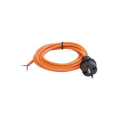 Achetez AS SCHWABE CABLE 5M 2X1.5 HO7BQ-F ORANGE 1 fiche moulée en ligne sur MO-Shop