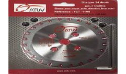 Achetez ICS LOT DE 10 DISQUES CARBURE PREMIUM DIAM 110mm / 24 DTS en ligne sur MO-Shop