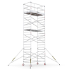 Achetez ATLAS ECHAFAUDAGE ROULANT ALU ATLAS-PRO PROTUBE L6   H.PLANCHER 4.4M plateforme 120x240cm avec stabilisateur en ligne su