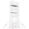 Achetez ATLAS ECHAFAUDAGE ROULANT ALU ATLAS-PRO PROTUBE L6   H.PLANCHER 4.4M plateforme 120x240cm avec stabilisateur en ligne su