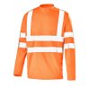 Achetez  TEE SHIRT HV MANCHE LONGUE FLUO ORANGE en ligne sur MO-Shop