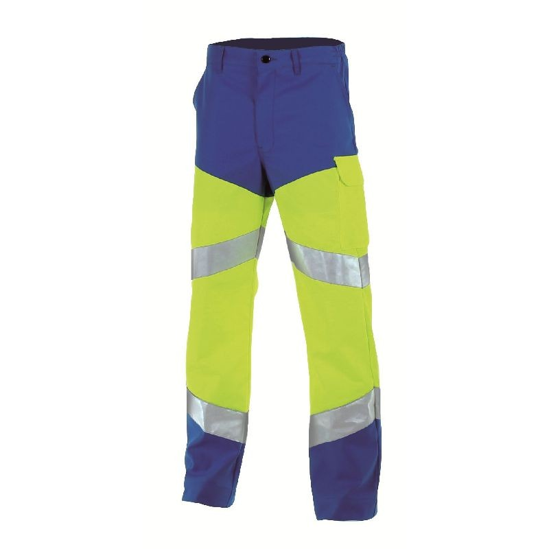 Achetez  PANTALON CEPOVETT HV FLUO SAFE JAUNE/AZUR TAILLE 0 en ligne sur MO-Shop