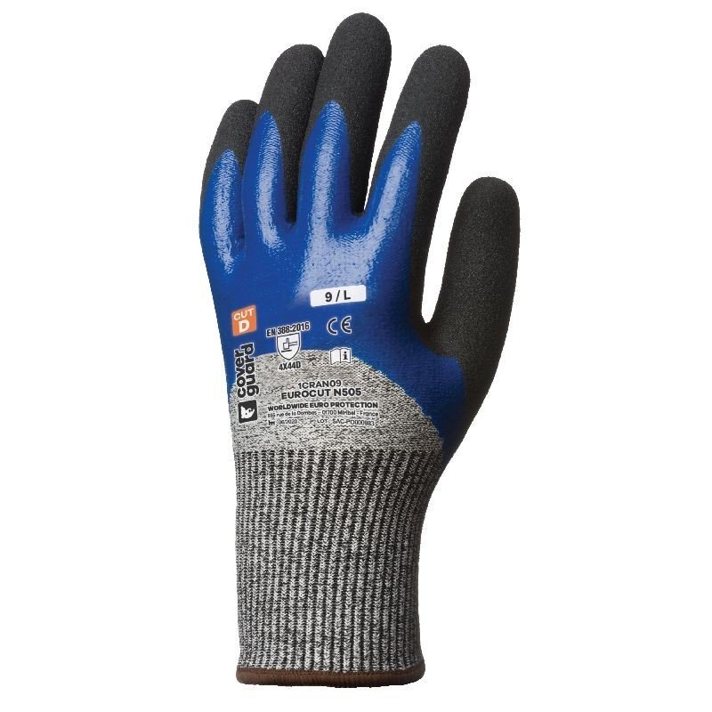 Achetez  GANT EUROCUT5 N505 ANTI COUPURE ENDUIT PAUME en ligne sur MO-Shop