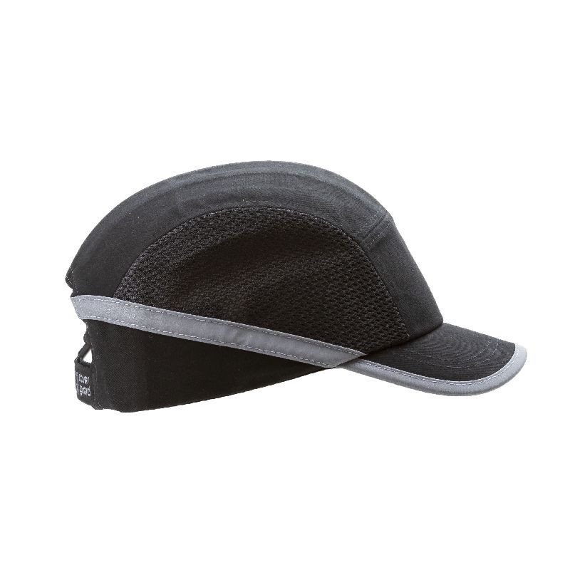 Achetez  CASQUETTE ANTI HEURT NOIR VISIERE COURTE en ligne sur MO-Shop