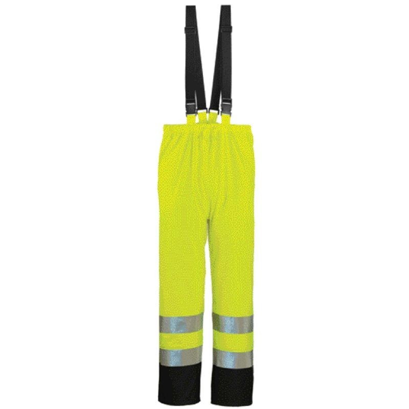 Achetez COVERGUARD PANTALON PLUIE PU HI-VIZ JAUNE/MARINE 3M en ligne sur MO-Shop
