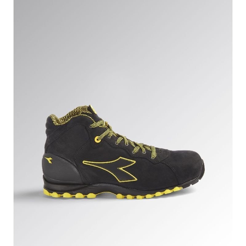 Achetez  CHAUSSURE DIADORA BEAT 2 HAUTE S3 NOIR/JAUNE en ligne sur MO-Shop