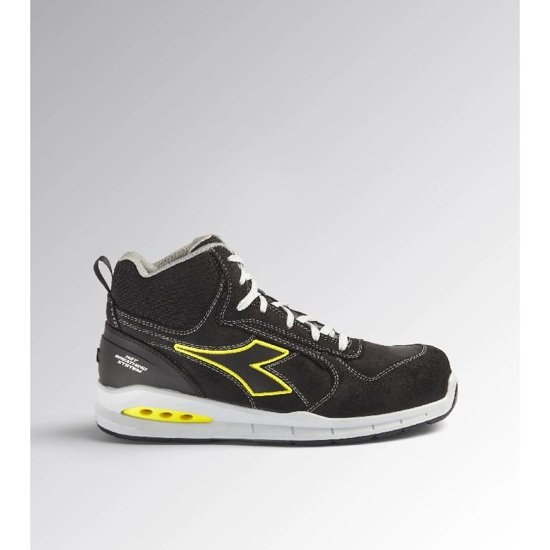 Achetez  CHAUSSURE DIADORA RUN NET AIRBOX HAUTE NOIR S3 35/48 - TAILLE 48 en ligne sur MO-Shop