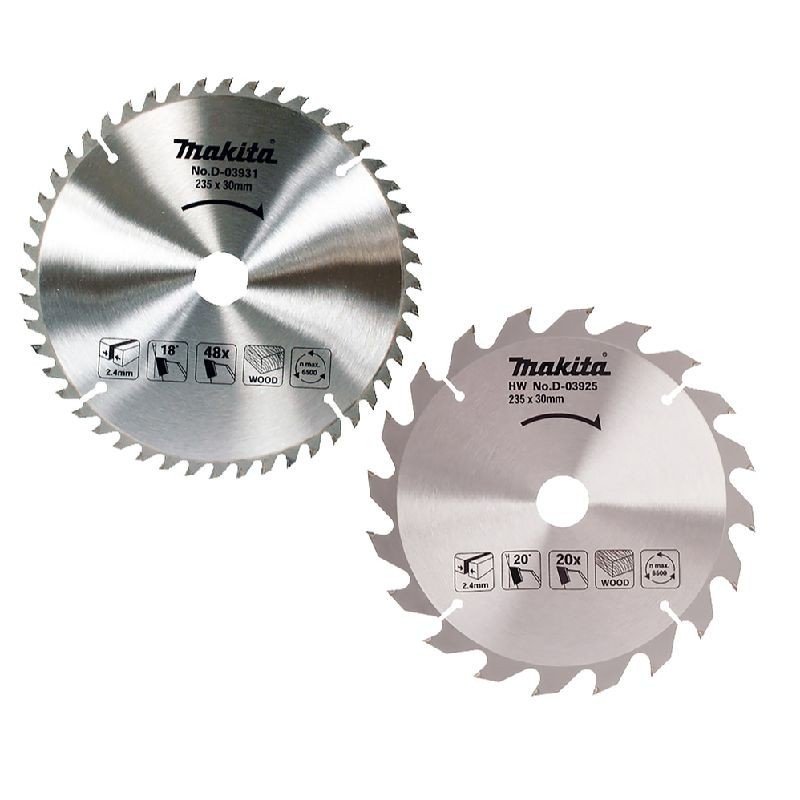 Achetez MAKITA LAME CARBURE D235/30/20 DENTS+48 DENTS / D-20068  MAKITA / PACK DE 2 PIECES en ligne sur MO-Shop