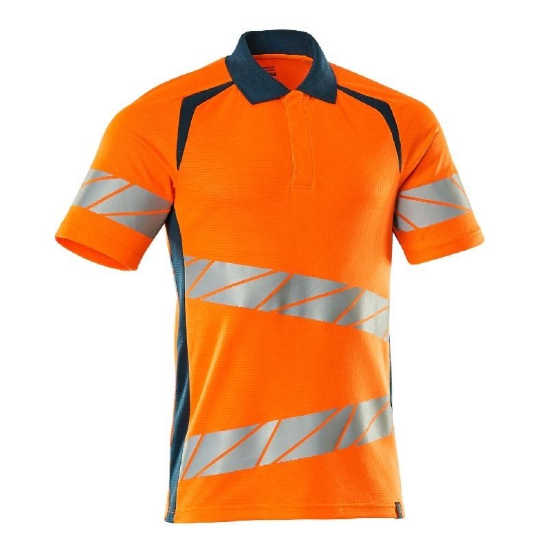 Achetez  POLO COUPE MODERNE MASCOT ACCELERATE SAFE BLEU PÉT en ligne sur MO-Shop