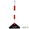 Achetez NOVAP POTEAU DE SUPPORT à assembler (H90CM) LEST 2.900KG) ROUGE/BLANC en carton en ligne sur MO-Shop