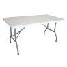 Achetez SANS MARQUE TABLE 1820X760 PLIANTE POLYETHYLENE BLANC/GRIS en ligne sur MO-Shop