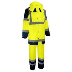 Achetez  ENSEMBLE PLUIE PU/PVC JAUNE FLUO en ligne sur MO-Shop