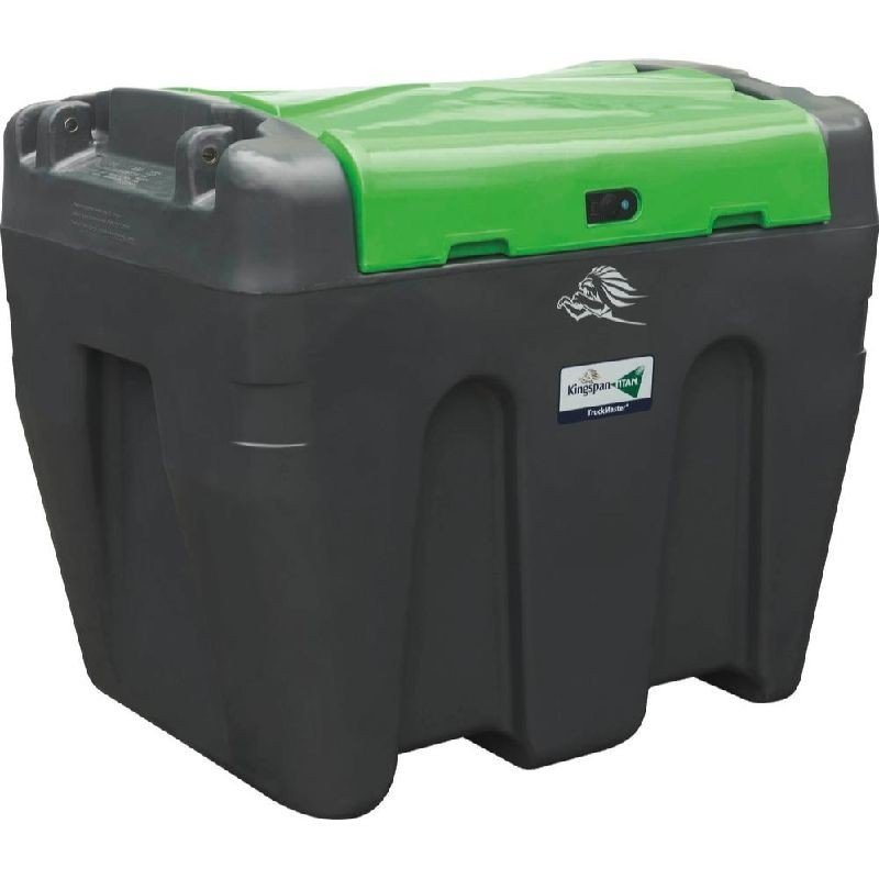 Achetez SANS MARQUE CITERNE 900L PE CARBURANT avec groupe gas oil 12V 50L/min automatique avec capot en ligne sur MO-Shop