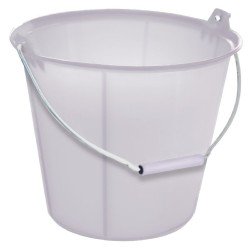 Achetez TALIA SEAU 13L SEAU PRO TRANSLUCIDE  POIGNEE ET ERGOTS ANSE 5,3MM en ligne sur MO-Shop