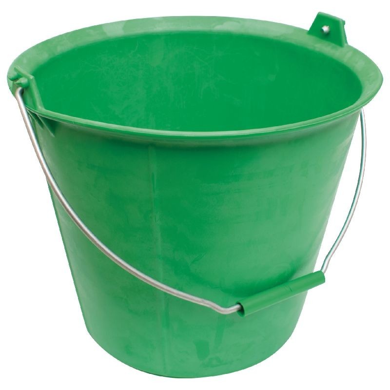 Achetez TALIA SEAU 13L SEAU PRO VERT  A POIGNEE ET ERGOTS ANSE 5,3MM en ligne sur MO-Shop
