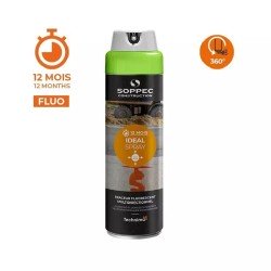 Achetez SOPPEC BOMBE PEINTURE IDEAL SPRAY VERT MULTIDIRECTIONNEL FLUO / TECHNIMA-SOPPEC en ligne sur MO-Shop