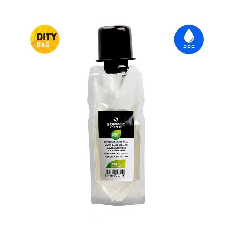 Achetez SOPPEC RECHARGE DITYBAG 250ML NETTOYANT A BASE D'EAU BIO en ligne sur MO-Shop