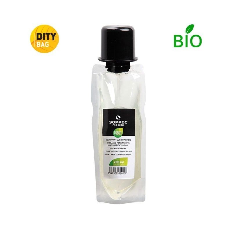 Achetez SOPPEC RECHARGE DITYBAG 250ML DEGRIPPANT LUBRIFIANT BIO / CARTON DE 8 en ligne sur MO-Shop