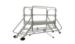 Achetez TUBESCA COMABI PASSERELLE DE BANCHE TUBESCA 4 MARCHES HT2.83M PLANCHER 1.22X0.43M en ligne sur MO-Shop