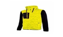 Achetez  SWEAT U-POWER RAINBOW ZIPPE NOIR-JAUNE en ligne sur MO-Shop