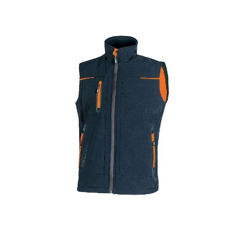 Achetez  GILET U-POWER UNIVERSE SANS MANCHE BLEU-ORANGE en ligne sur MO-Shop