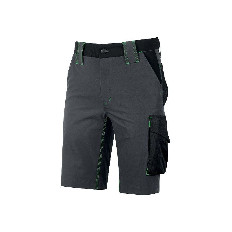 Achetez  SHORT U-POWER MERCURY GRIS/VERT en ligne sur MO-Shop