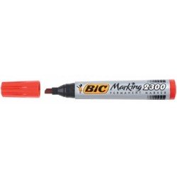 Achetez SANS MARQUE MARQUEUR BIC ROUGE POINTE BISEAUTE en ligne sur MO-Shop