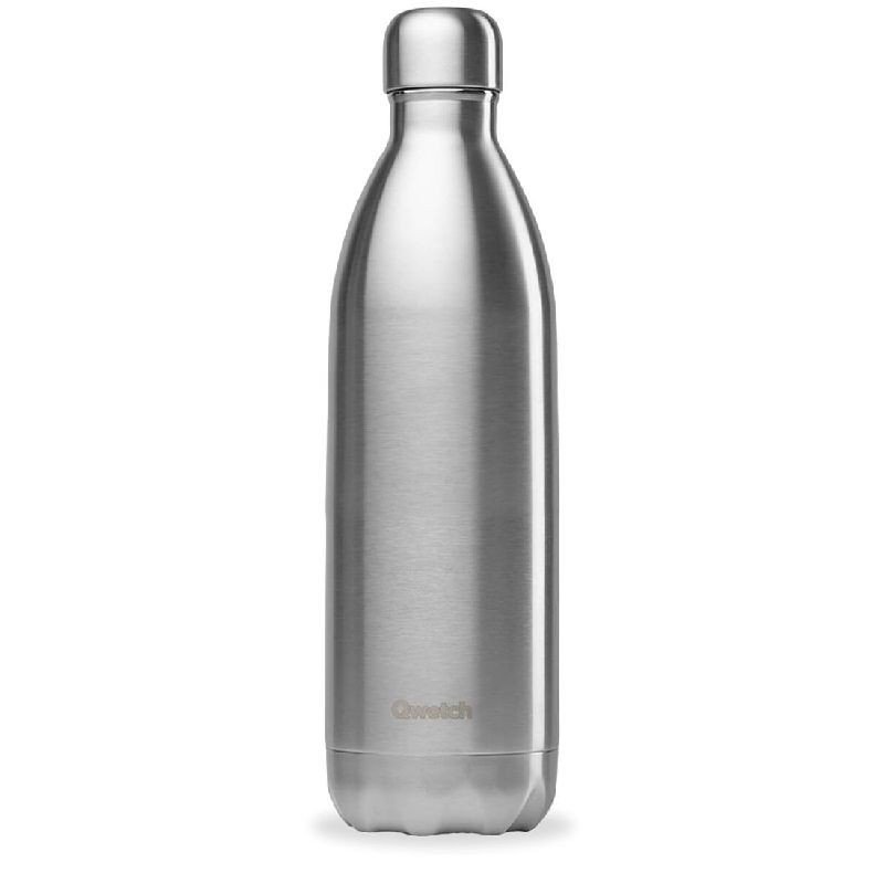 Achetez QWETCH BOUTEILLE ISOTHERME QWETCH 1L / INOX / INOX BROSSÉ en ligne sur MO-Shop