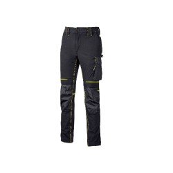 Achetez  PANTALON U-POWER ATOM NOIR-JAUNE en ligne sur MO-Shop