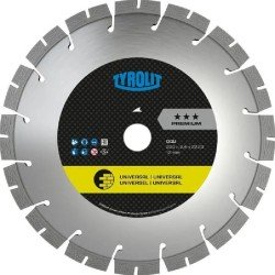 Achetez TYROLIT DISQUE DIAMIANT D230  TOP / BETON - TUILE (SANS FLASQUE) en ligne sur MO-Shop