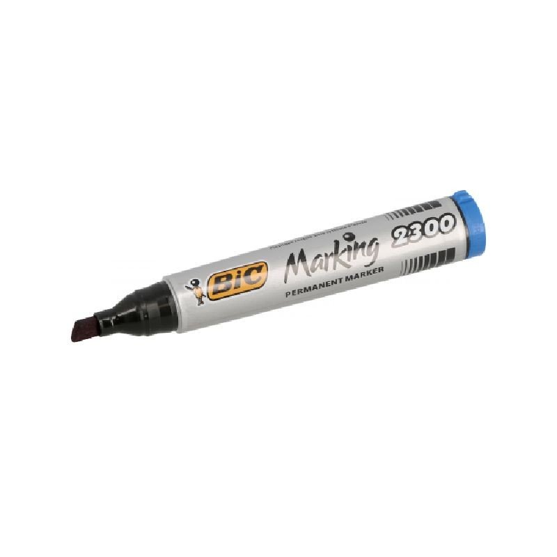 Achetez SANS MARQUE MARQUEUR BIC BLEU POINTE BISEAUTEE en ligne sur MO-Shop