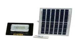 Achetez AYERBE PROJECTEUR   25W SOLAIRE 36LEDS + TELECOMMANDE + CAPTEUR DE MOUVEMENT en ligne sur MO-Shop