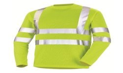 Achetez  TEE SHIRT HV MANCHE LONGUE JAUNE FLUO en ligne sur MO-Shop