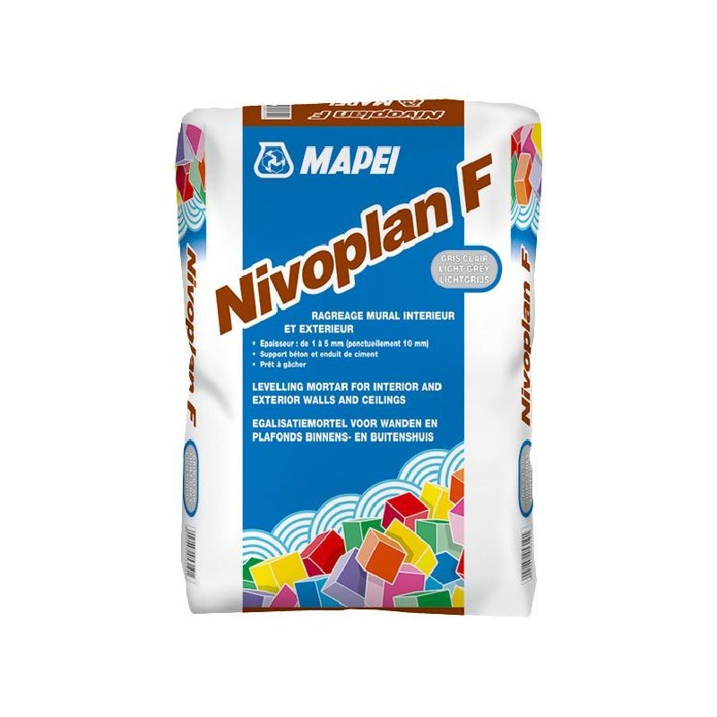 Achetez MAPEI MAPEI NIVOPLAN F GRIS  POUDRE DE REAGREAGE SAC DE 25KG en ligne sur MO-Shop