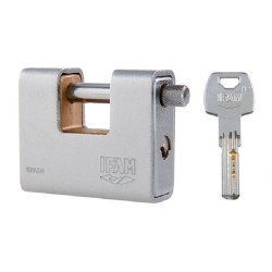 Achetez IFAM CADENAS IFAM 80MM ARMED U HAUTE SECURITE avec 2 clés en ligne sur MO-Shop