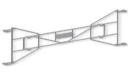 Achetez ALTRAD GARDE CORPS ALTRAD 49 / 2.50/3.50M 3 PARTIES / GALVA en ligne sur MO-Shop