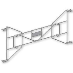 Achetez ALTRAD GARDE CORPS ALTRAD 49 / 2.50/3.50M 3 PARTIES / GALVA en ligne sur MO-Shop