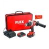 Achetez FLEX PERCEUSE VISS. FLEX 18V/2.5Ah PD2G18.0 en housse en ligne sur MO-Shop