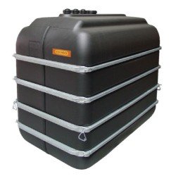 Achetez CEMO CUVE PEHD NOIRE 5000L EQUIPEE CEMO en ligne sur MO-Shop