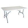 Achetez SANS MARQUE TABLE 1520X760 PLIANTE POLYETHYLENE BLANC/GRIS en ligne sur MO-Shop