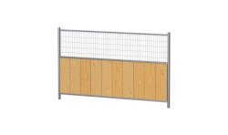 Achetez HERAS BARRIERE SEMI BARDEE BOIS/METAL M825 2160X2000MM sans plot en ligne sur MO-Shop