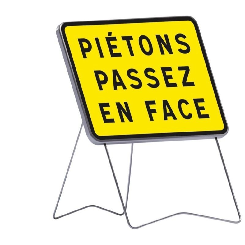 Achetez TALIA PANNEAU SIGN. KC1 PIETONS PASSEZ EN FACE 80X60CM A.S. CL1 en ligne sur MO-Shop Achetez TALIA PANNEAU SIGN. KC1 PIETONS PASSEZ EN FACE 80X60CM A.S. CL1 en ligne sur MO-Shop