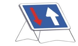 Achetez TALIA PANNEAU SIGN. CK18 SENS PRIORITAIRE 70X70CM SUR PIED CL1 en ligne sur MO-Shop