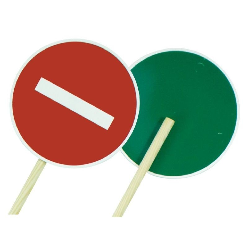 Achetez TALIA PANNEAU SIGN. K10 CIRCULATION MOBILE VERT/ROUGE D.42CM A.M. CL1 en ligne sur MO-Shop