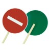 Achetez TALIA PANNEAU SIGN. K10 CIRCULATION MOBILE VERT/ROUGE D.42CM A.M. CL1 en ligne sur MO-Shop