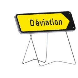 Achetez TALIA PANNEAU SIGN. KD22 DEVIATION FLECHE AMOVIBLE 1.00X0.30M A.S. CL1 en ligne sur MO-Shop