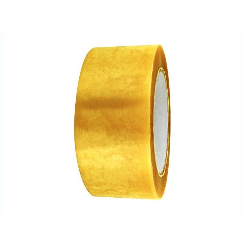Achetez SANS MARQUE ADHESIF PVC 50MM TRANSPARENT/HAVANE en ligne sur MO-Shop