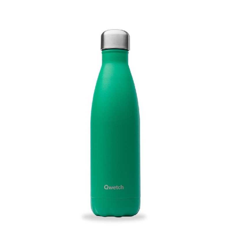 Achetez QWETCH BOUTEILLE ISOTHERME QWETCH 500ML / MATT / VERT TOUNDRA en ligne sur MO-Shop