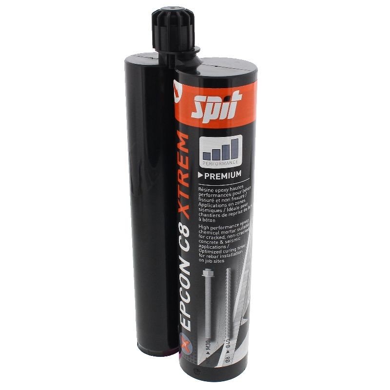 Achetez SPIT CARTOUCHE SCELLEMENT 450ML RESINE EPCON C8 SPIT / A L'UNITE en ligne sur MO-Shop